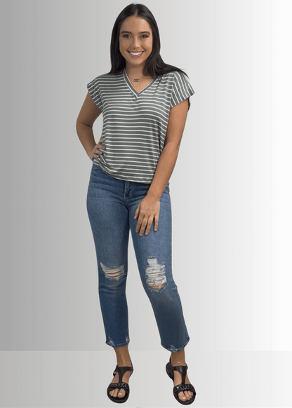 Hei V-Neck Tee