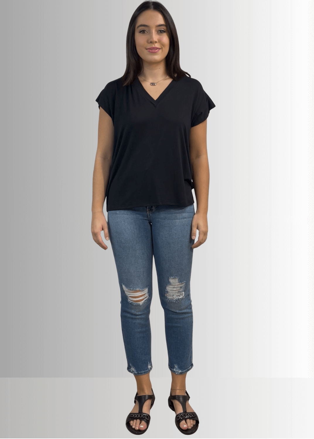Hei V-Neck Tee