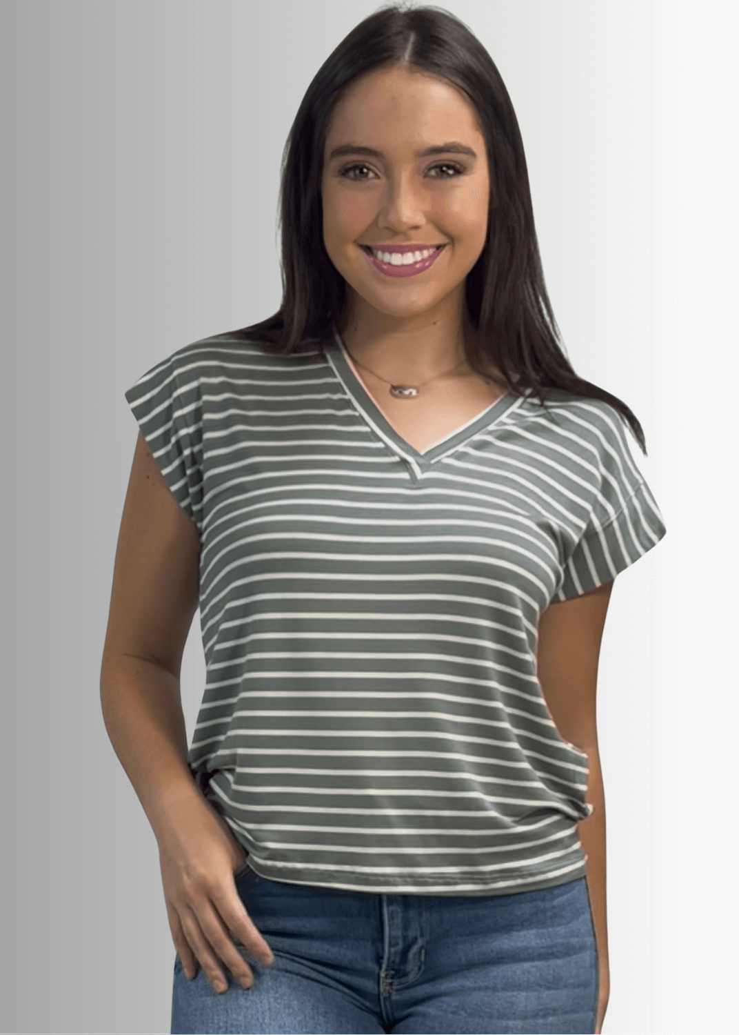 Hei V-Neck Tee