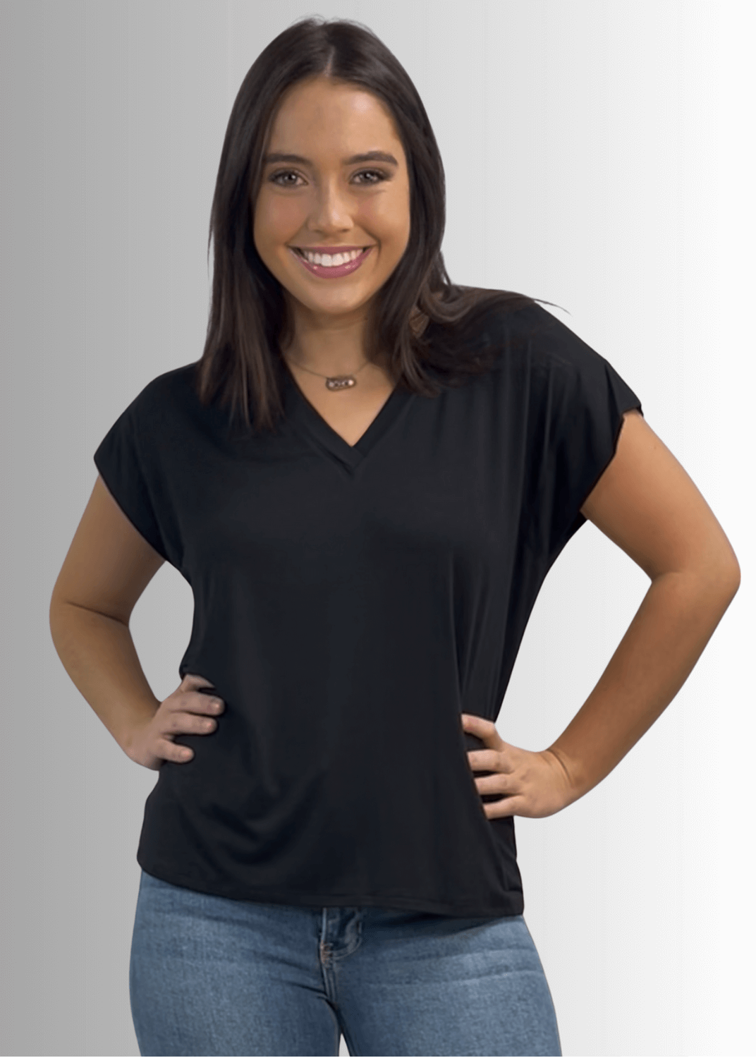 Hei V-Neck Tee