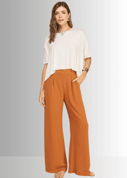 Sedona Lightweight Cropped Length Top - Off White