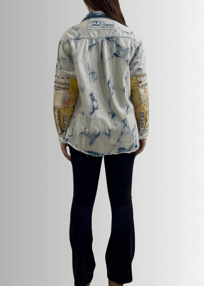 In the Clouds Denim Shirt Jacket Made in USA