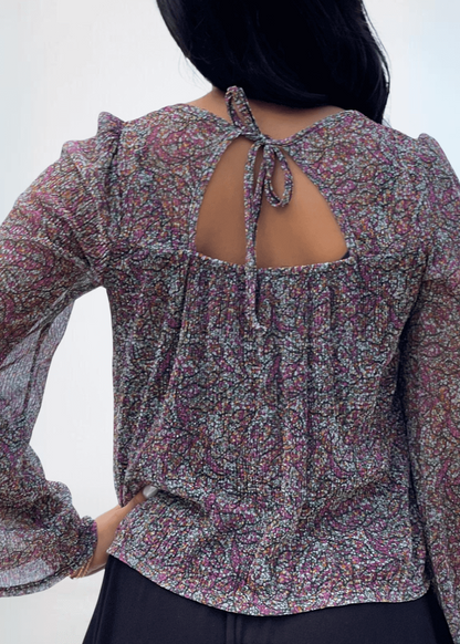 A Touch of Class Bell Sleeve Blouse CLEARANCE FINAL SALE