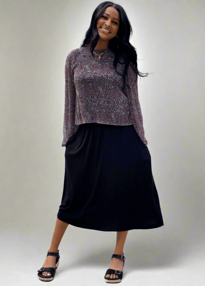 A Touch of Class Bell Sleeve Blouse CLEARANCE FINAL SALE
