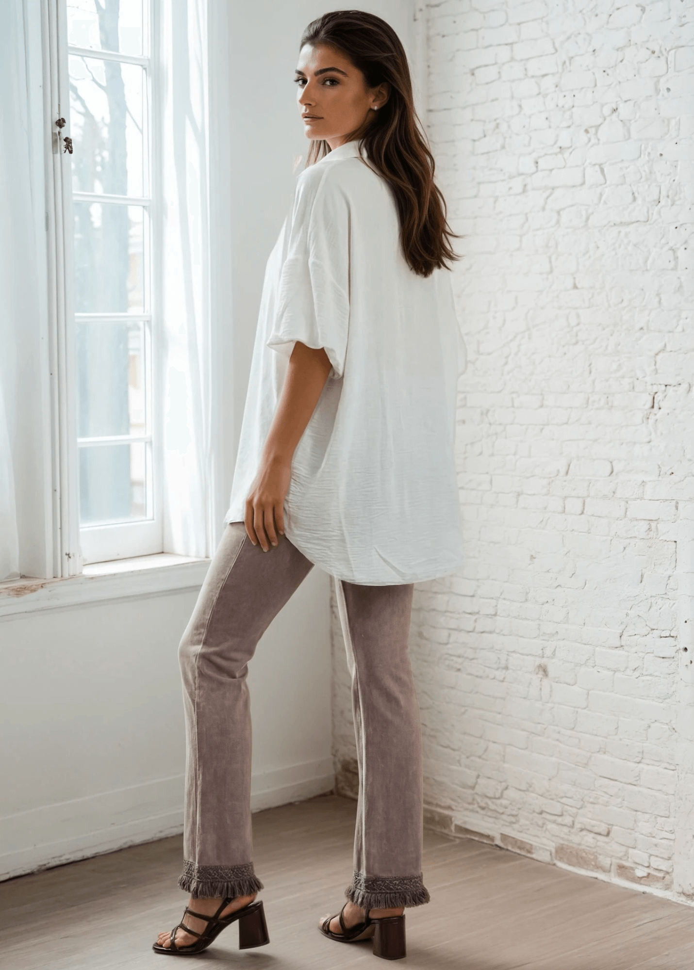 Julie Oversized Button Down