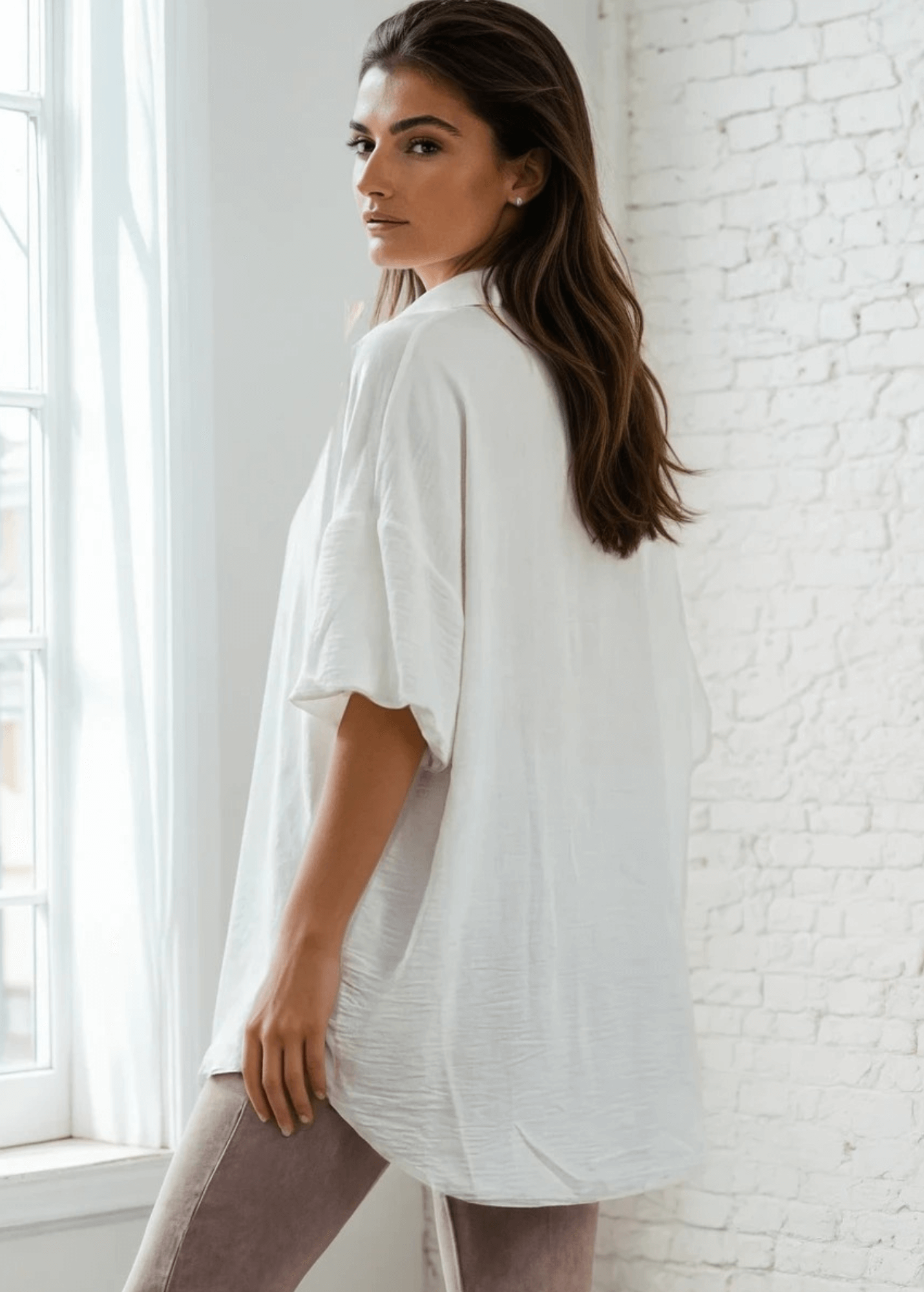 Julie Oversized Button Down