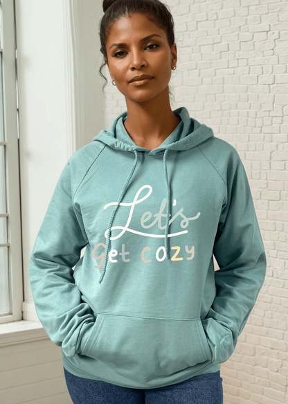 Let's Get Cozy Organic Cotton Fleece Hoodie