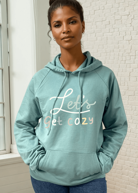 Let's Get Cozy Organic Cotton Fleece Hoodie