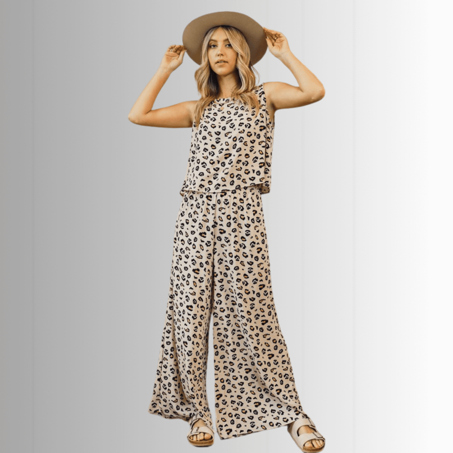 Super Cute Animal Print Casual Pants Set - Clearance Final Sale