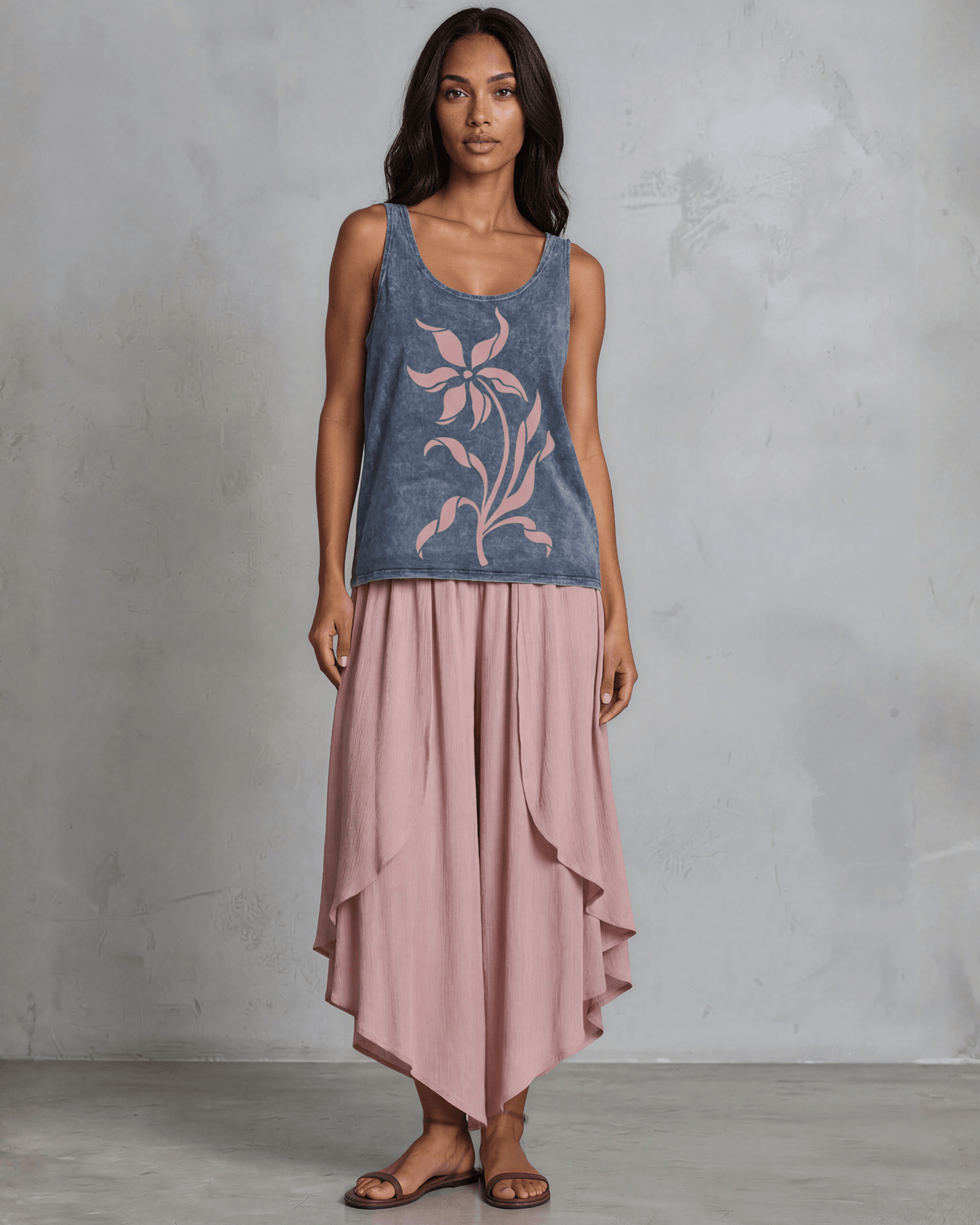 Lily Whisper Tank Top | Mauve
