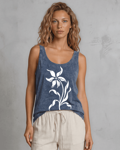 Lily Whisper Tank Top | White