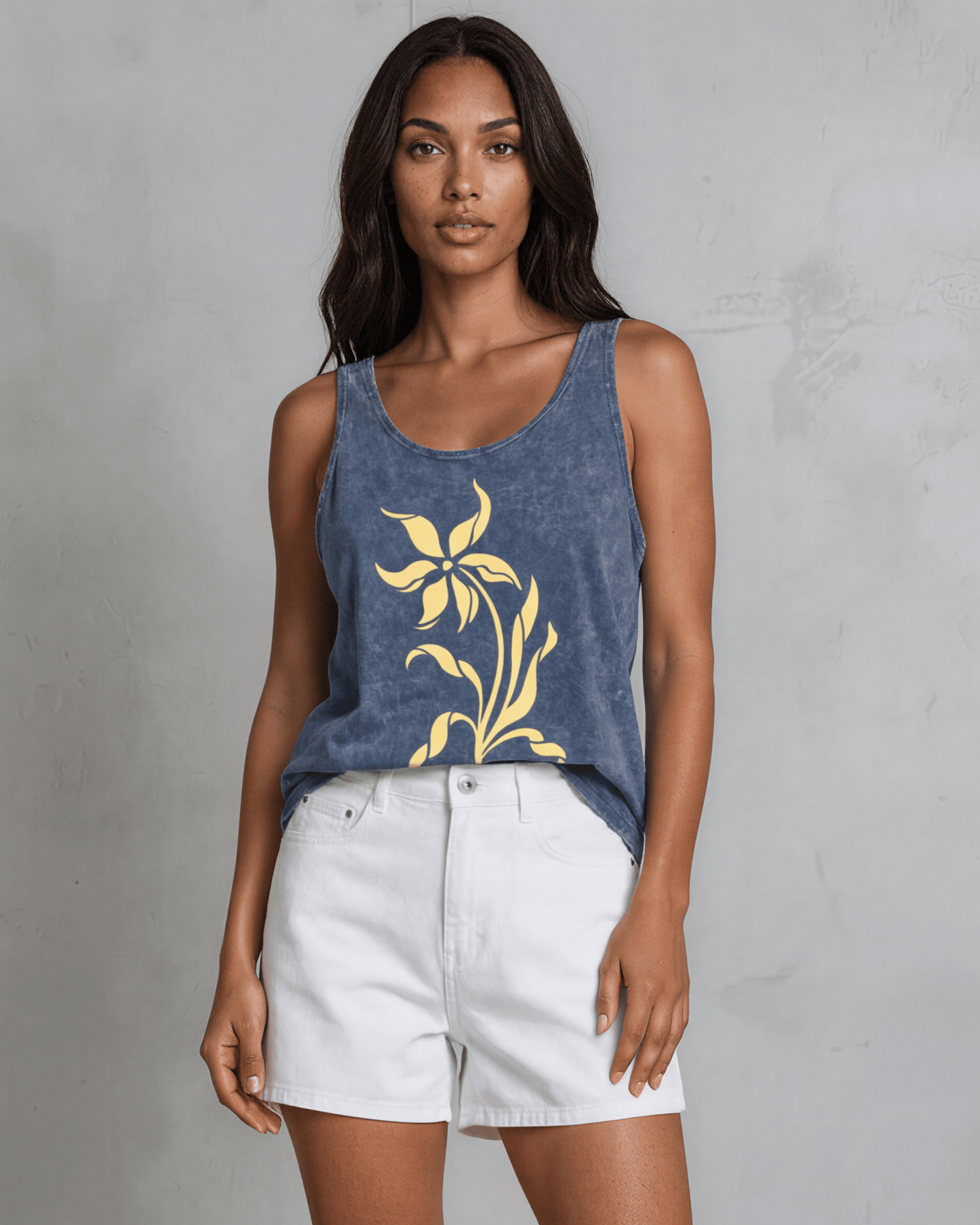 Lily Whisper Tank Top | Yellow