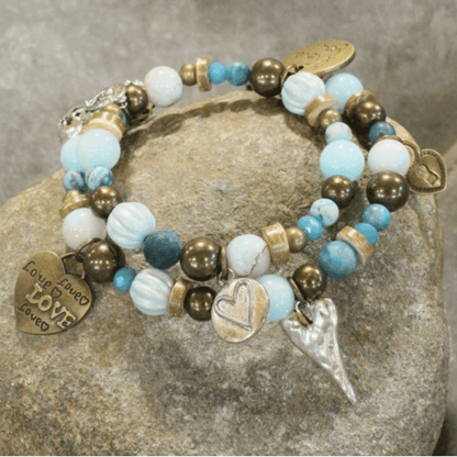 Loads of Love Charms Bracelet Made in USA