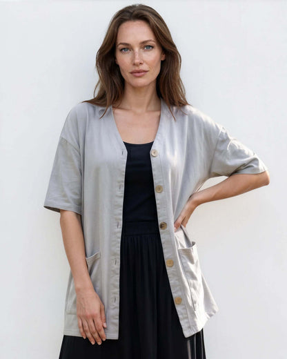 Mary K Farm Jacket | Organic USA Cotton | Wet Weather