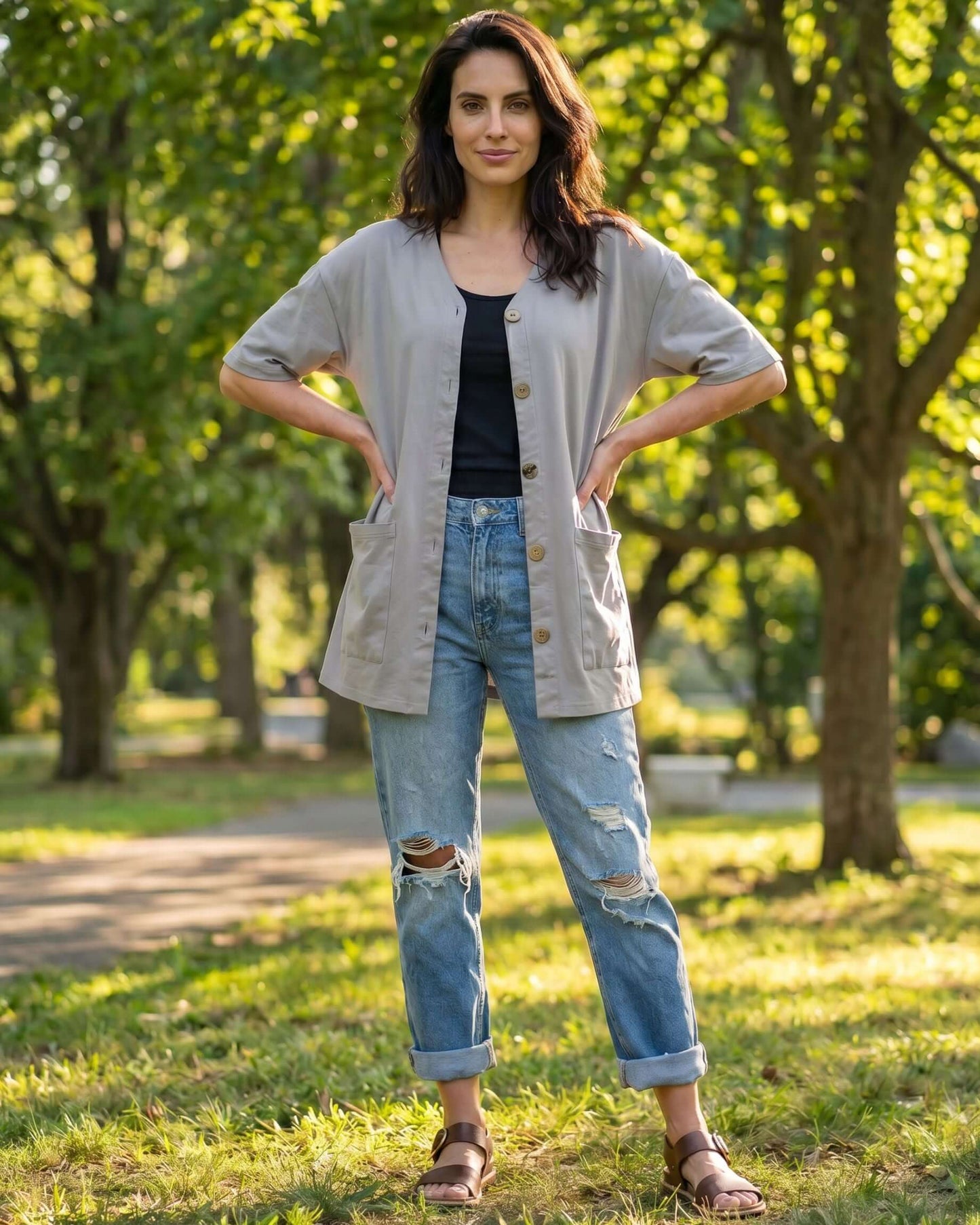 Mary K Farm Jacket | Organic USA Cotton | Wet Weather