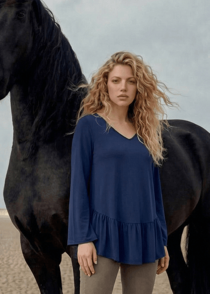 Ally Grab and Go Tunic (Navy)