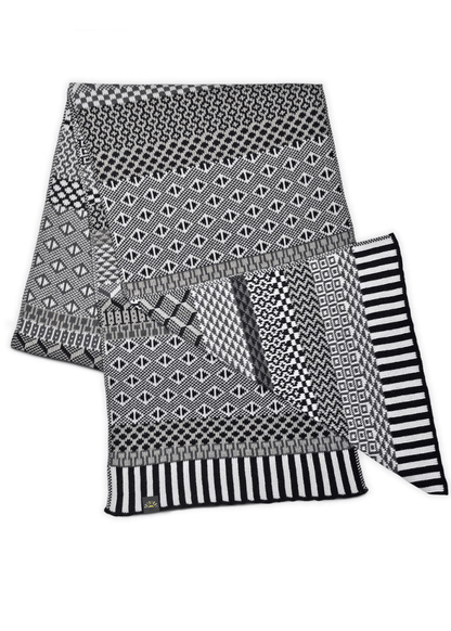 Midnight Knitted Scarf Made in USA Solmate