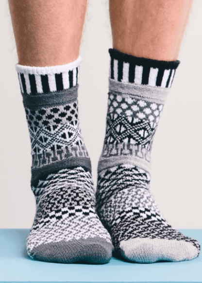 MIDNIGHT Knitted Crew Socks