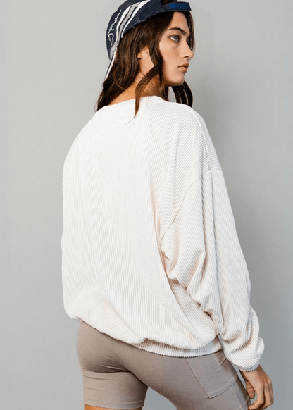 Graphic "MIDWEST" Oversized Sweatshirt Made in USA