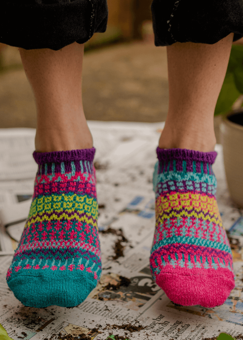 MORNING GLORY Ankle Socks Solmate Socks
