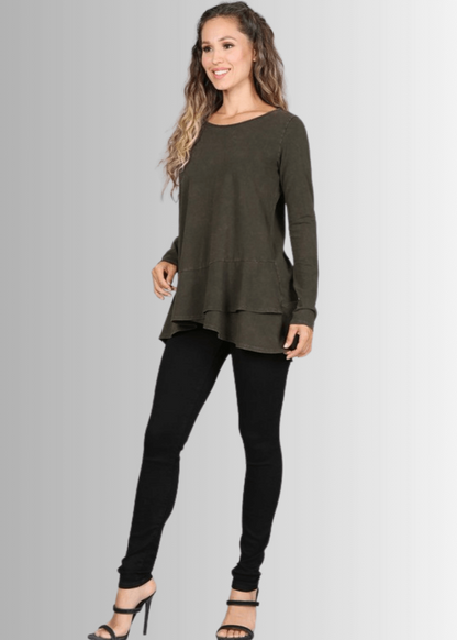 Any Season Any Reason Cotton Tunic Made in USA