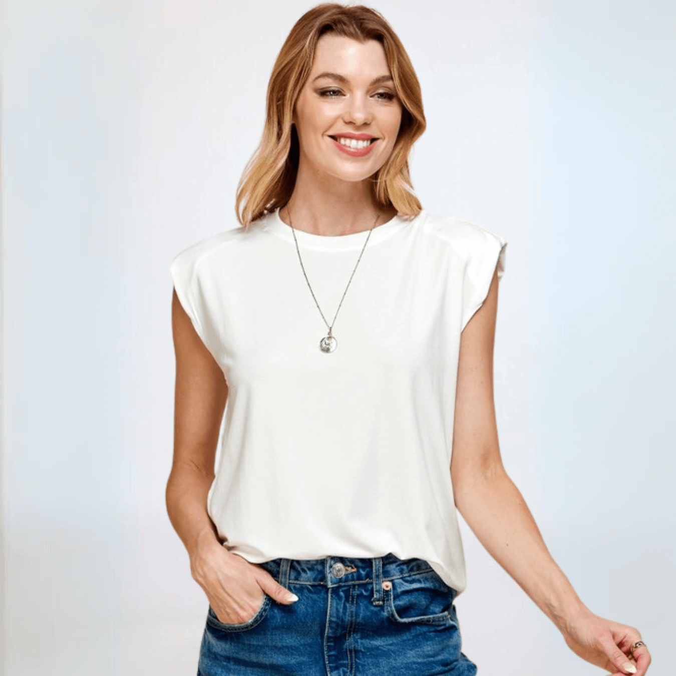 Angel Soft Muscle Tee Made in USA