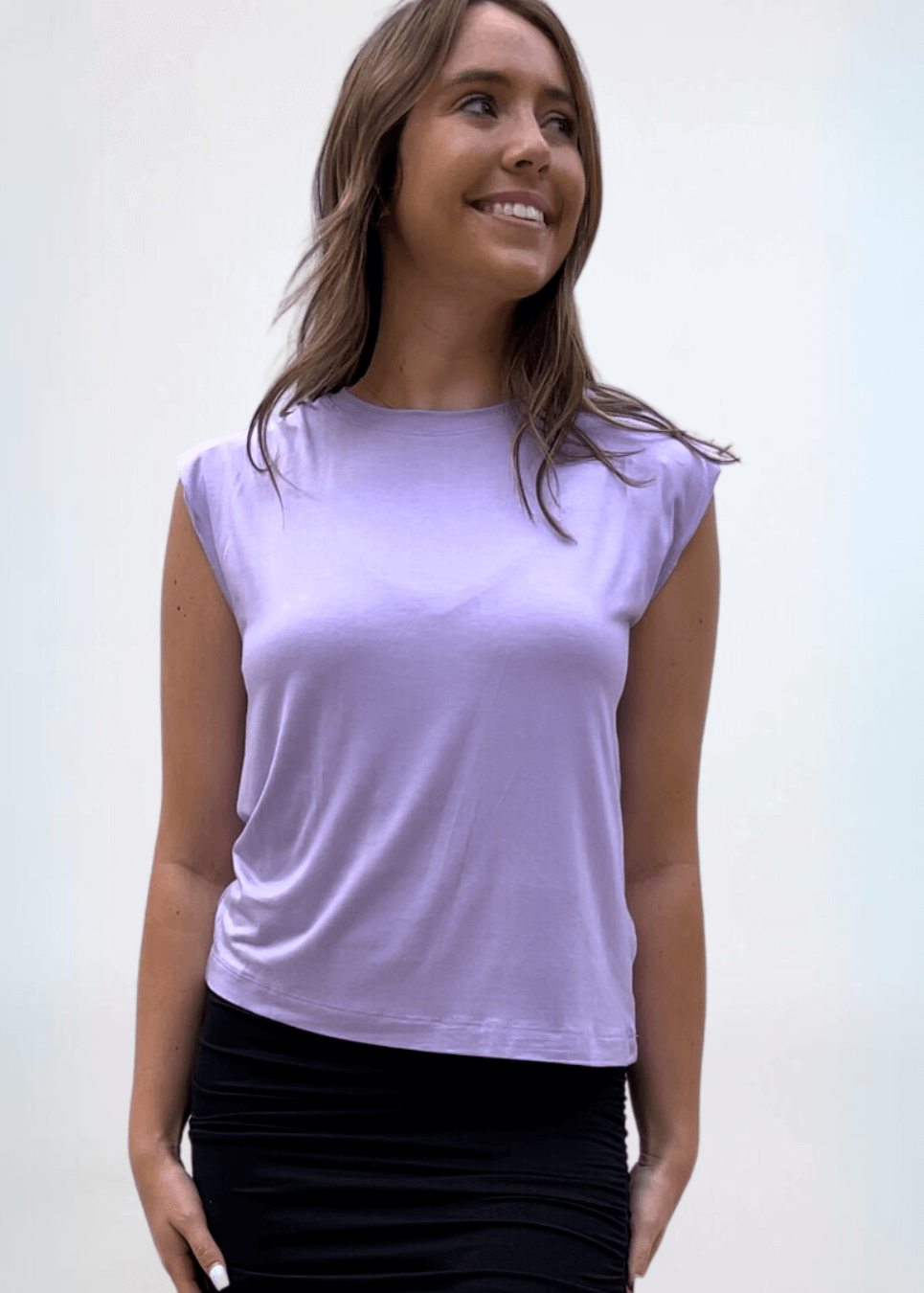 Angel Soft Muscle Tee CLEARANCE FINAL SALE