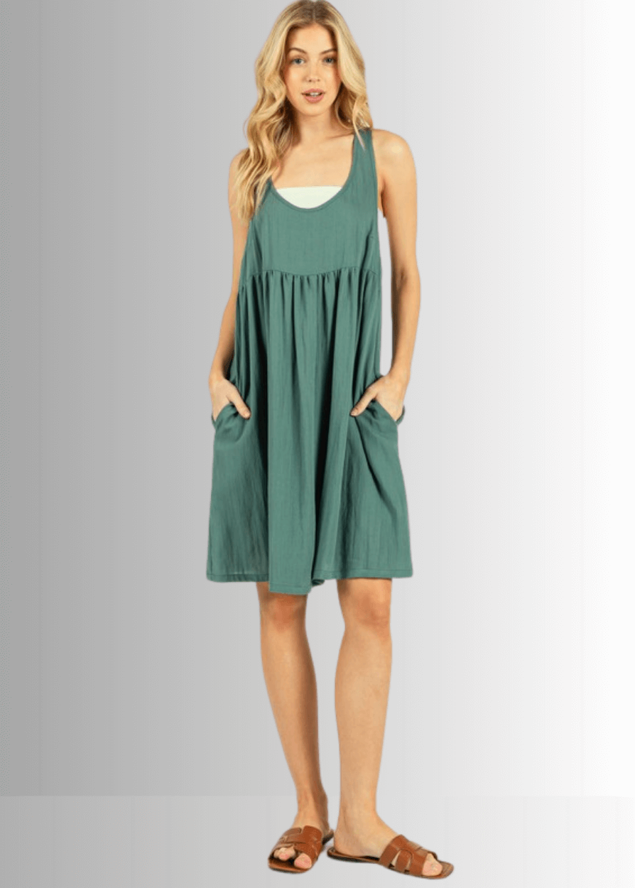 Hayden Racer Back Mini Dress