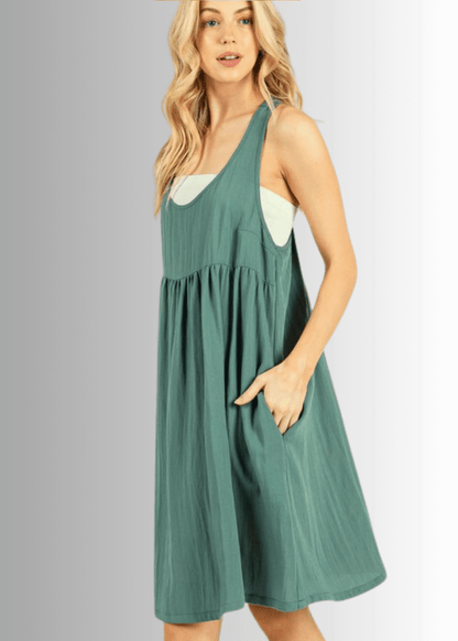 Hayden Racer Back Mini Dress