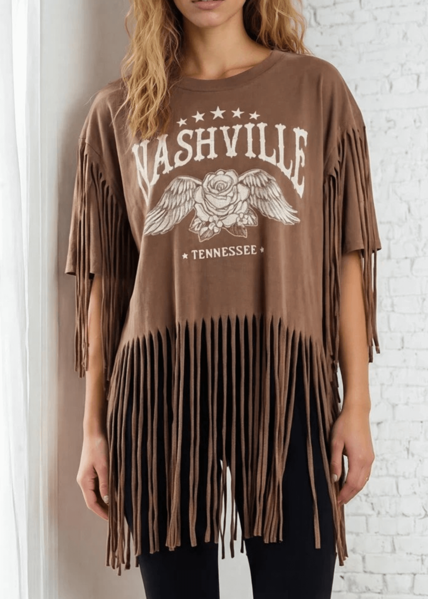 Farrah Fringe Nashville Top