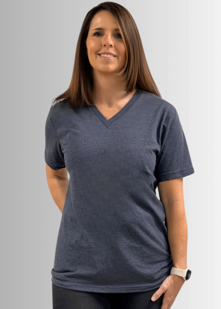 Cotton V-Neck Tee CLEARANCE FINAL SALE