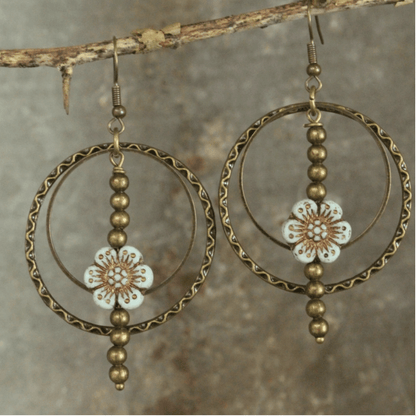 Picasso Wildflower Earrings Made in USA