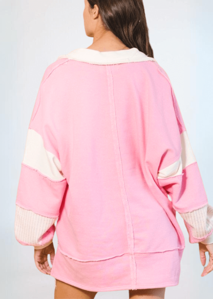 Bucket List Favorite Oversized Sweatshirt- CLEARANCE FINAL SALE