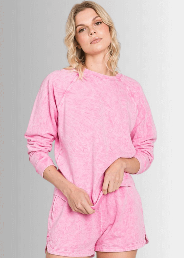 Pink Poppy Sweatshirt