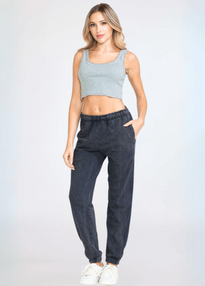 All Day French Terry Pocket Joggers Made in USA