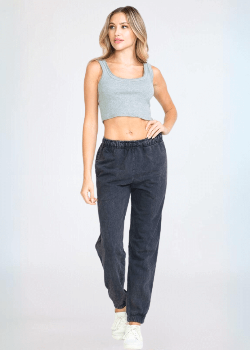 All Day French Terry Pocket Joggers Made in USA