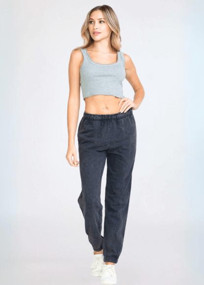 All Day French Terry Pocket Joggers Made in USA