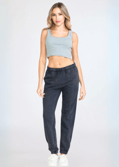 All Day French Terry Pocket Joggers Made in USA