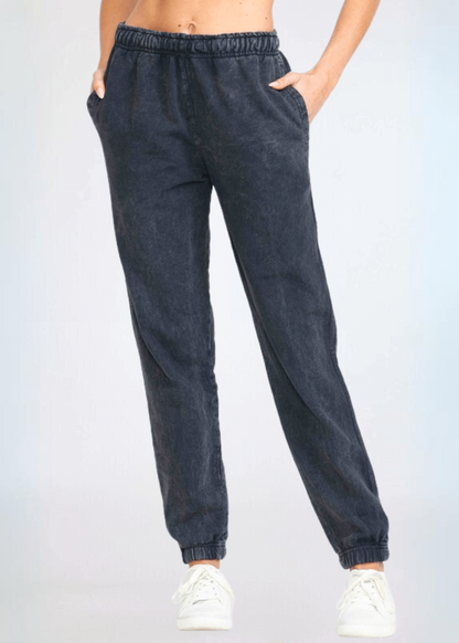 All Day French Terry Pocket Joggers Made in USA