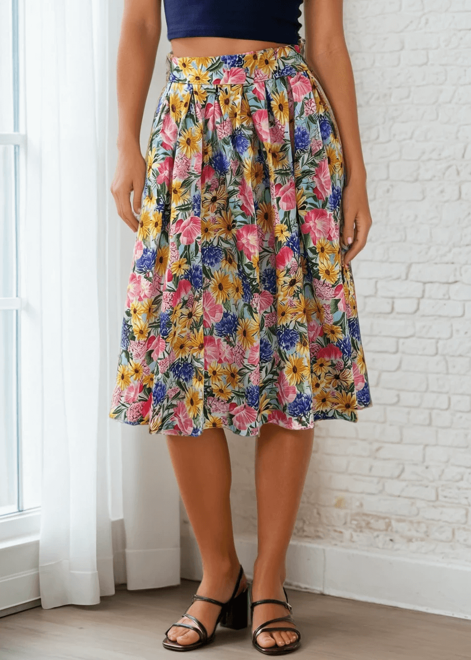 Floral Doris Skirt