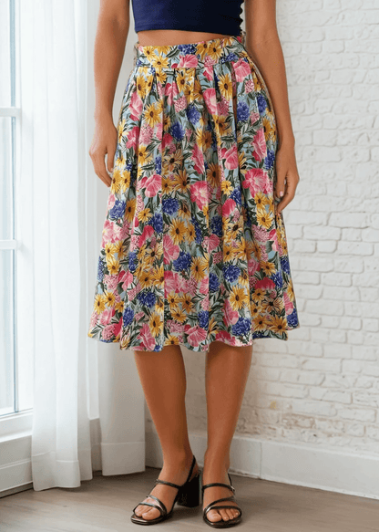 Floral Doris Skirt