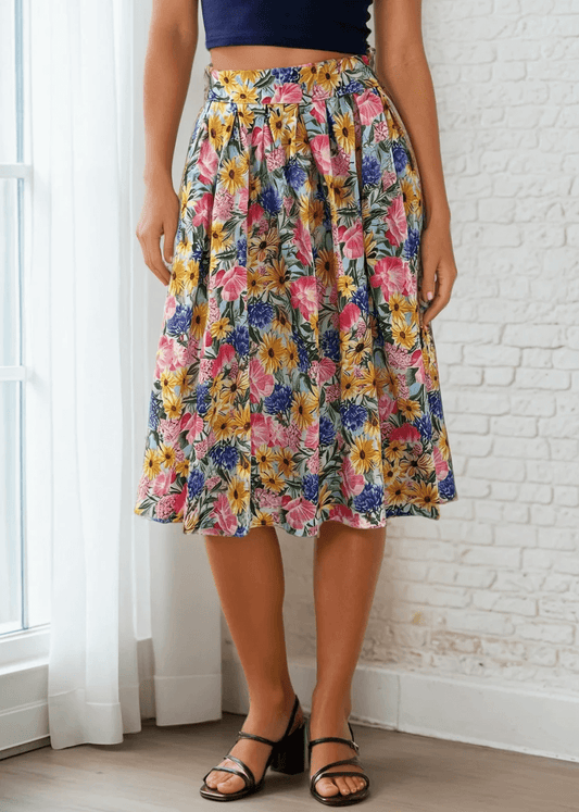 Floral Doris Skirt