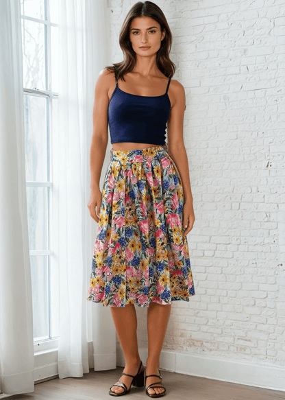 Floral Doris Skirt