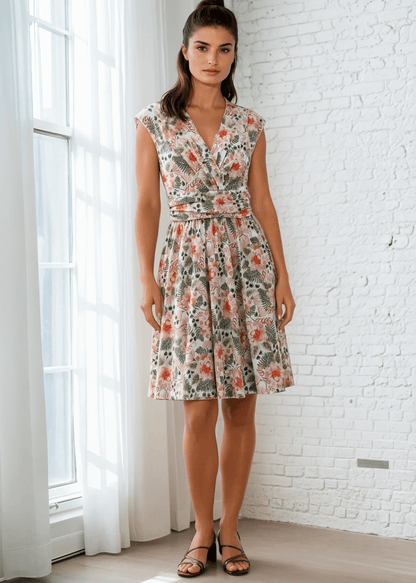 Pink Floral Greta Dress
