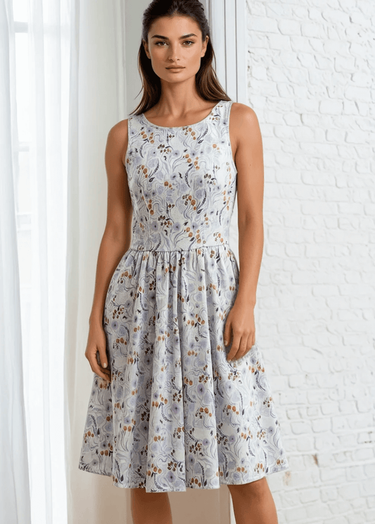 Pollinators Vintage Dress