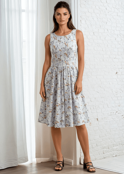 Pollinators Vintage Dress