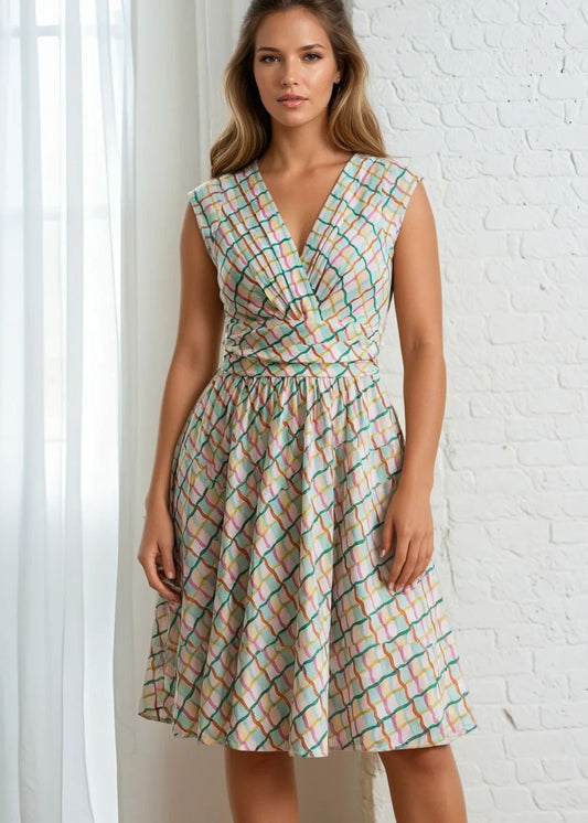Squiggly Greta Dress