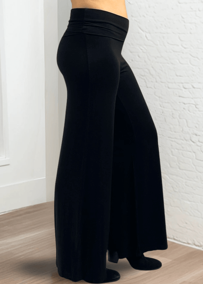 Soft Rayon Jersey Palazzo Pants