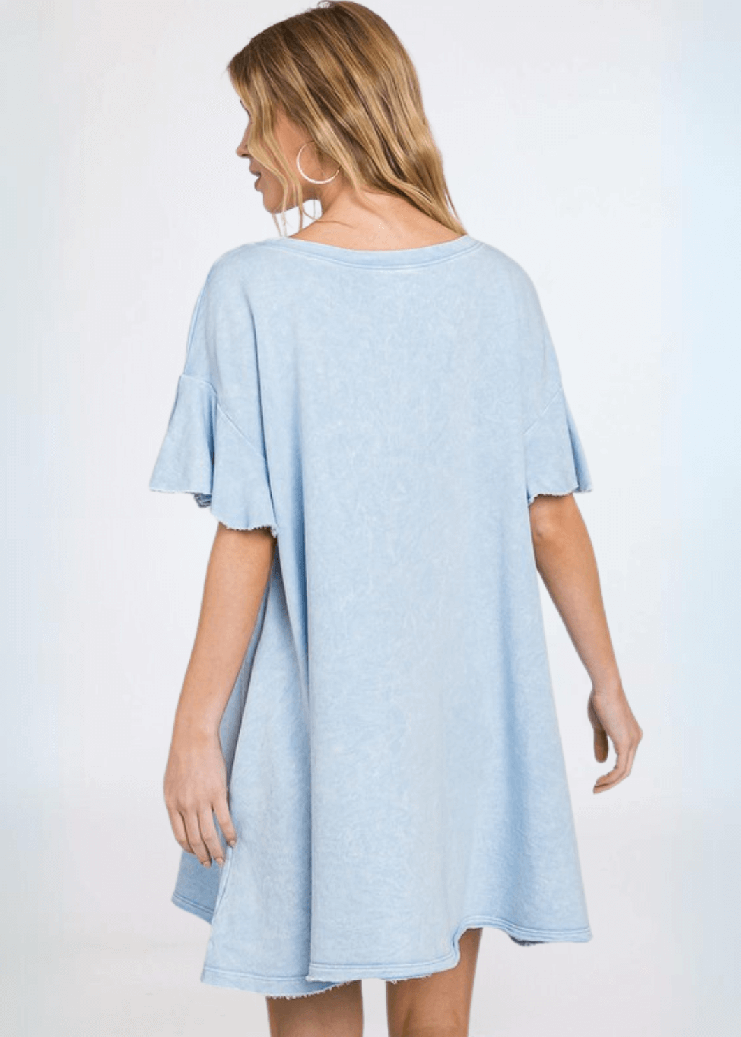 Cotton French Terry Dress Made in USA