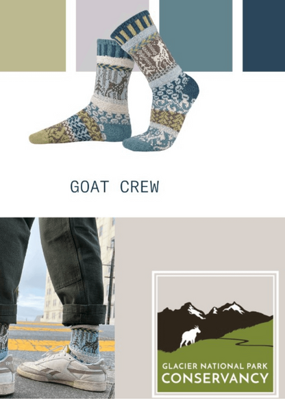 GOAT Knitted Crew Socks